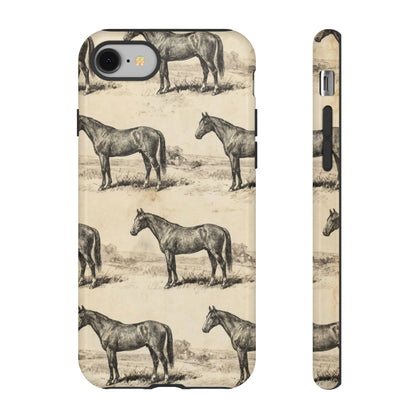 Vintage Horses Tough Case
