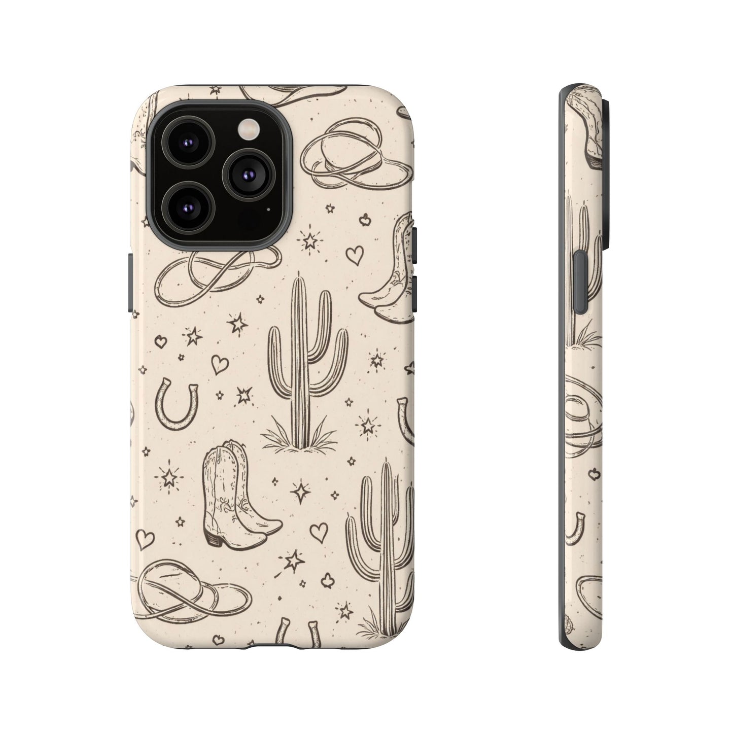 Cowgirl Doodles Tough Case