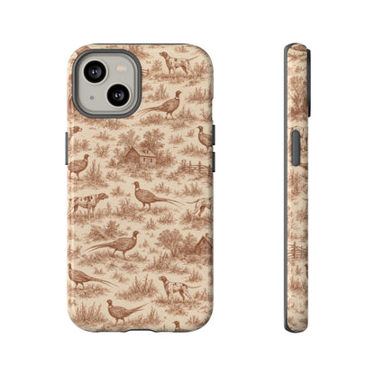 Pheasant Toile Tough Case