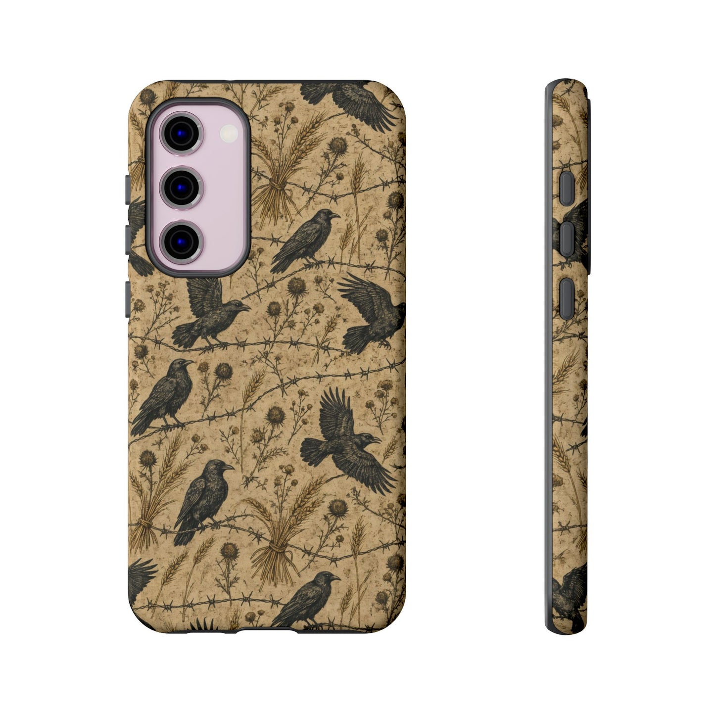 Crow Wheat Barbwire Tough Case