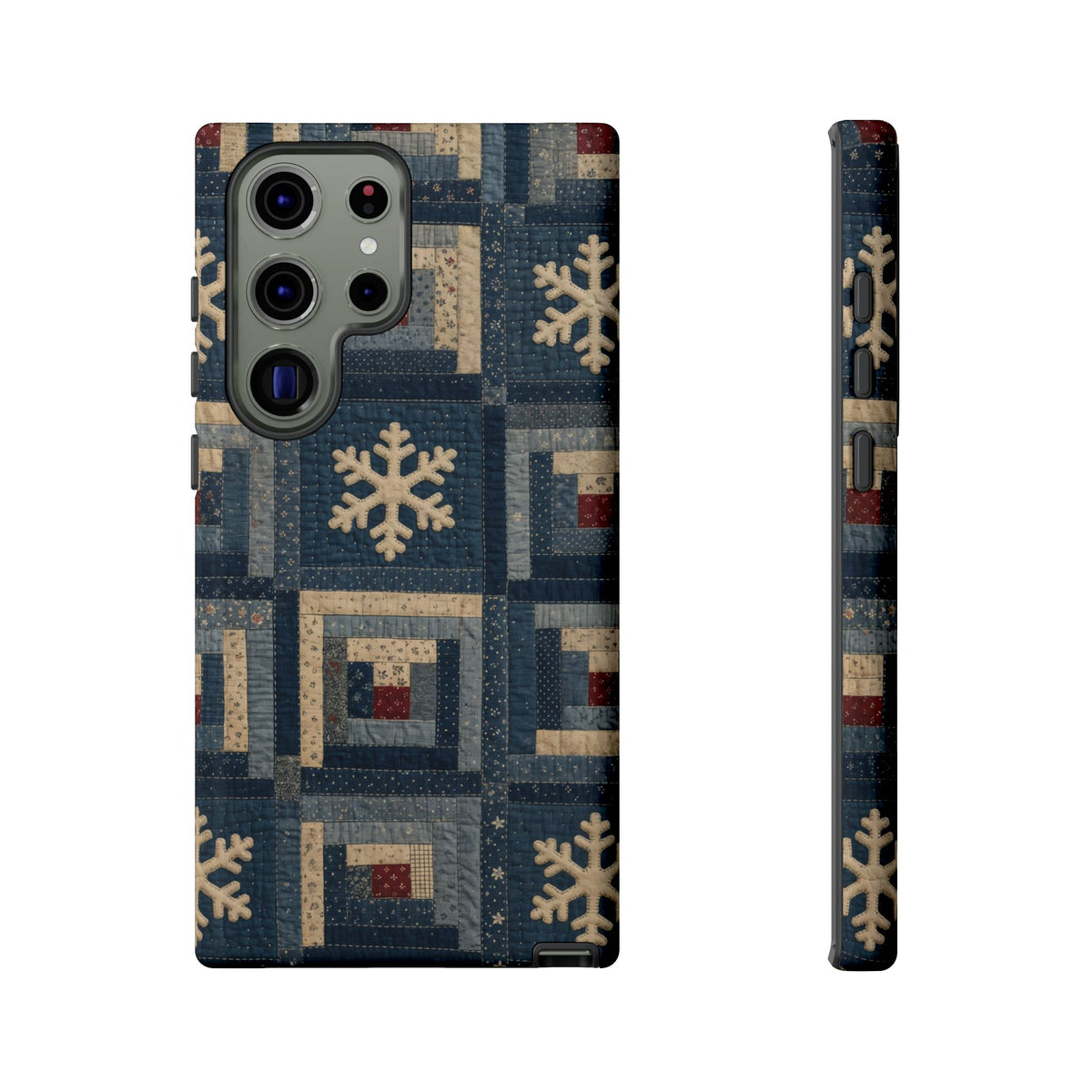 Snowflake Quilt Tough Case