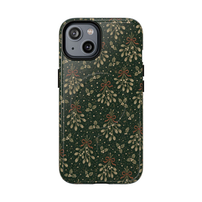 Mistletoe Etching Magnetic Case