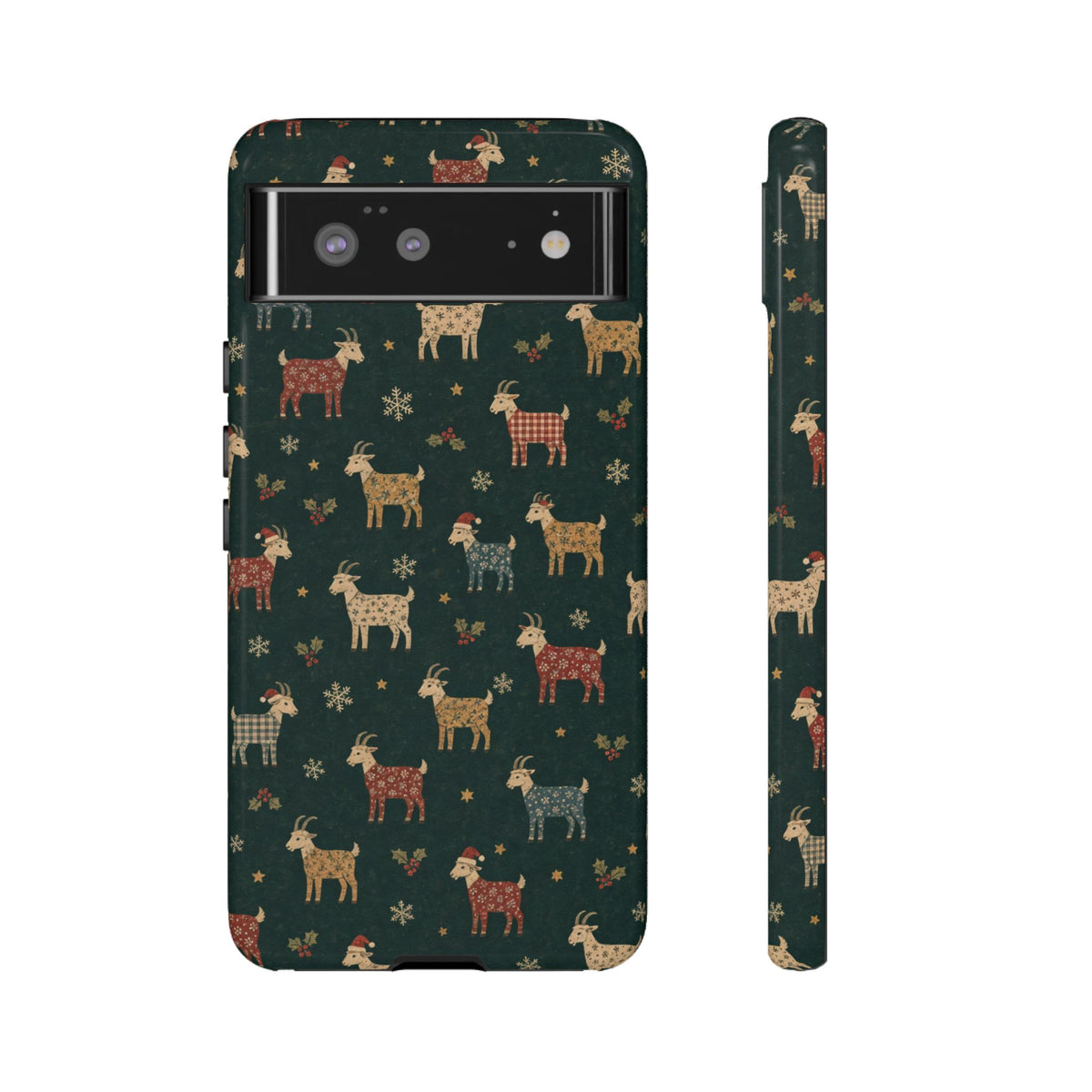 Yuletide Goats Tough Case
