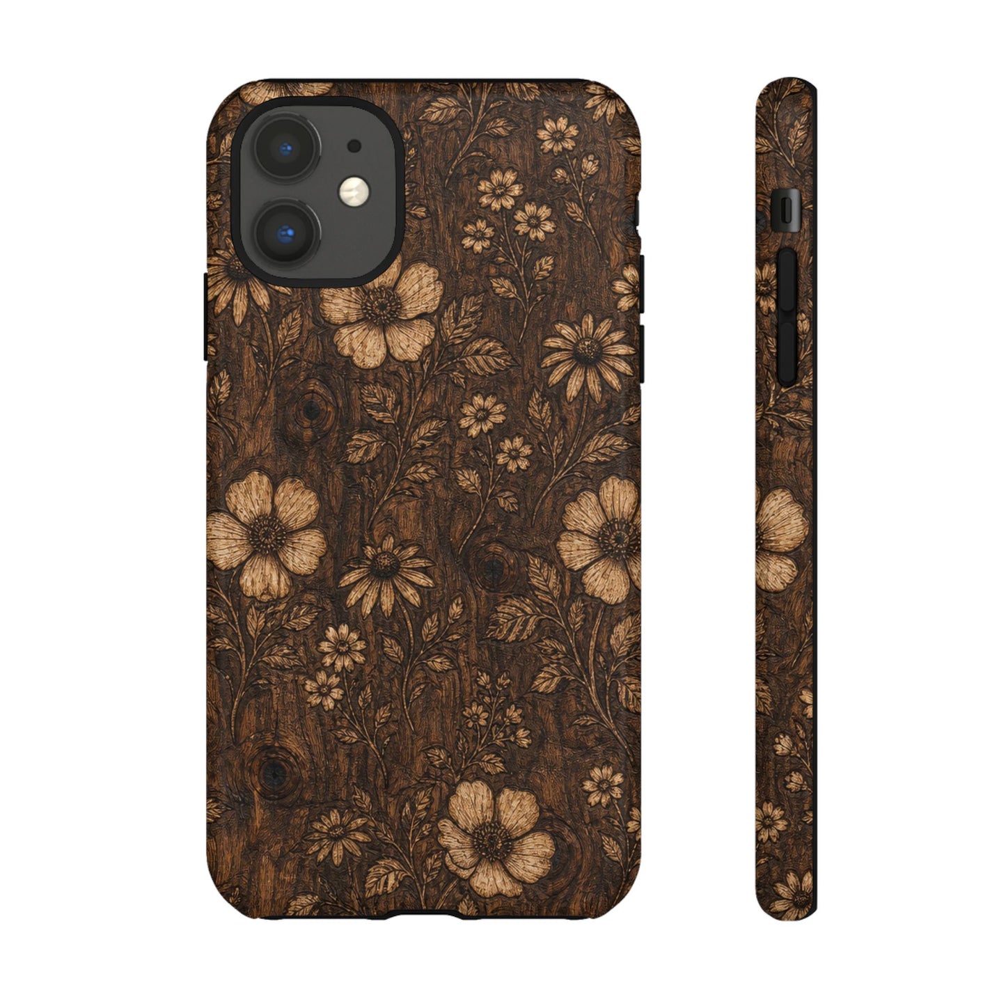 Floral Bark Tough Case