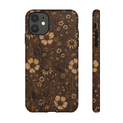 Floral Bark Tough Case
