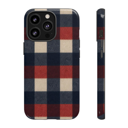 Patriotic Plaid Tough Case