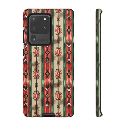Christmas Aztec Stripes Tough Case