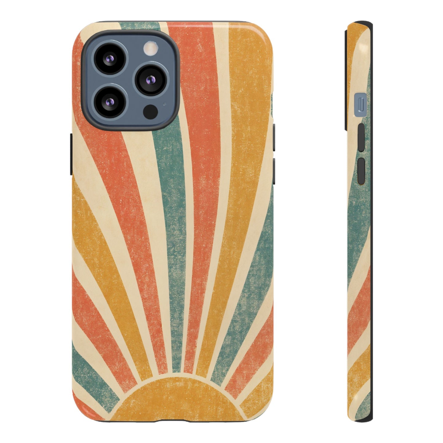 Retro Sun Rays Tough Case