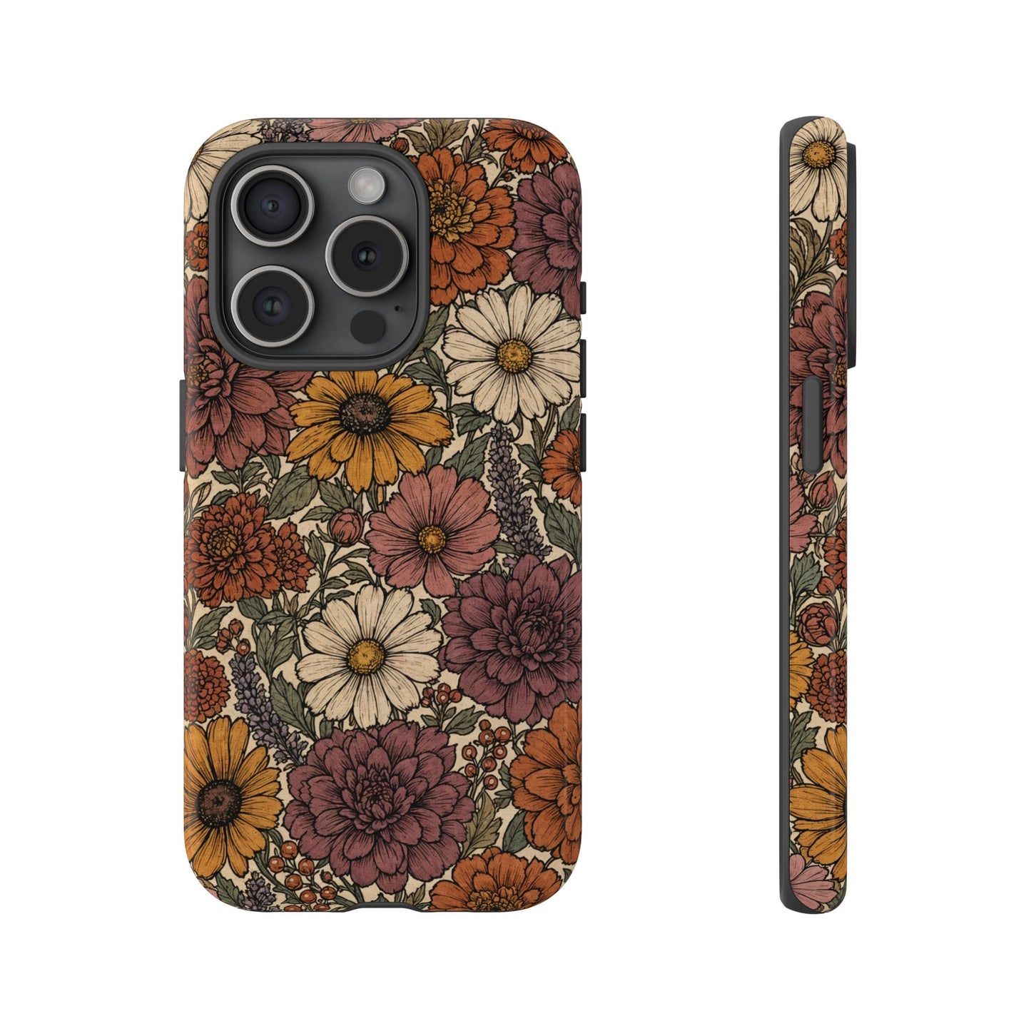 Inked Bouquet Tough Case