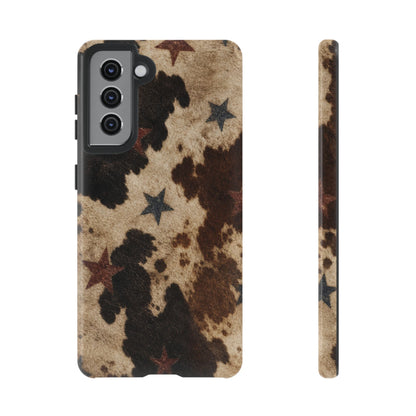 Stars And Cowhide Tough Case