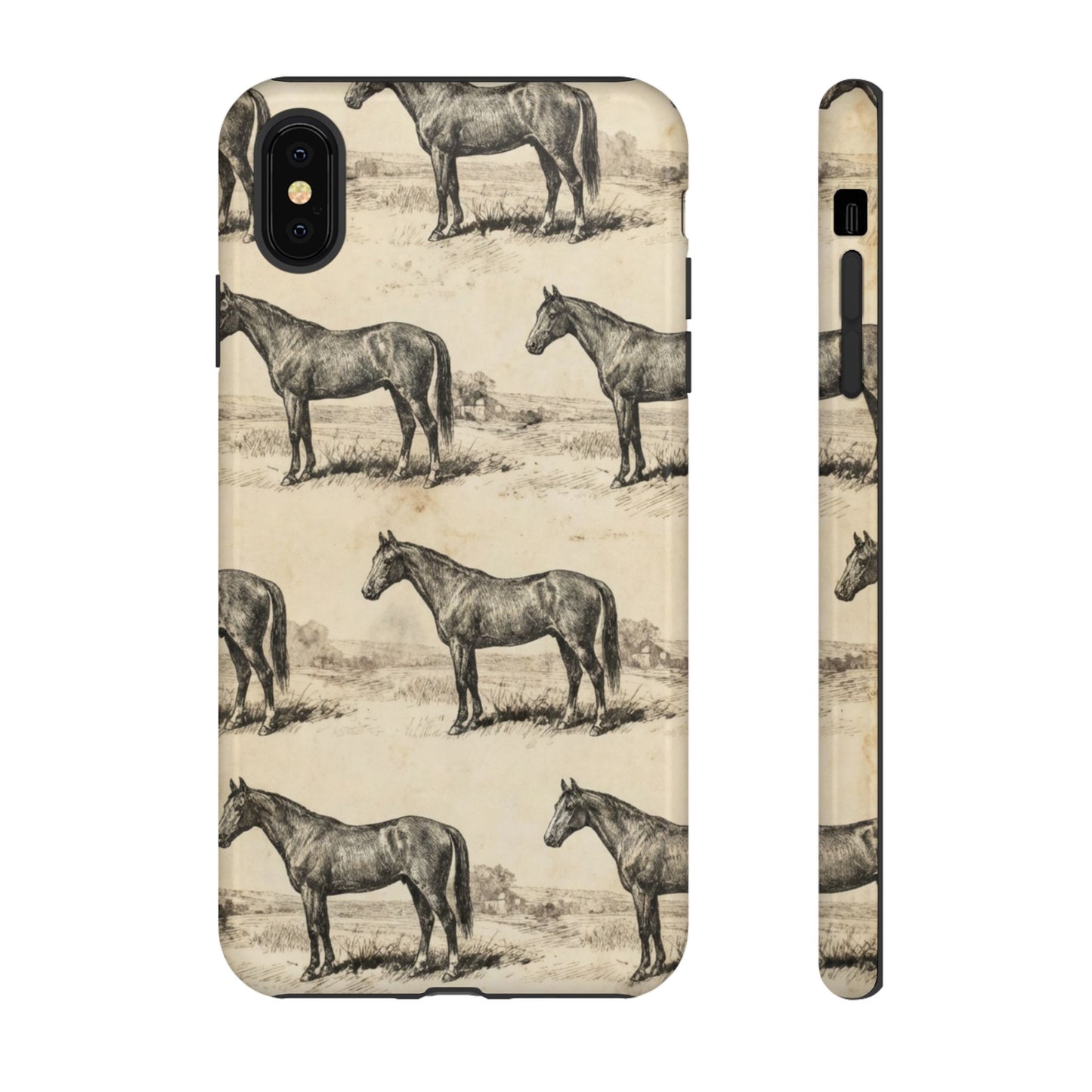 Vintage Horses Tough Case