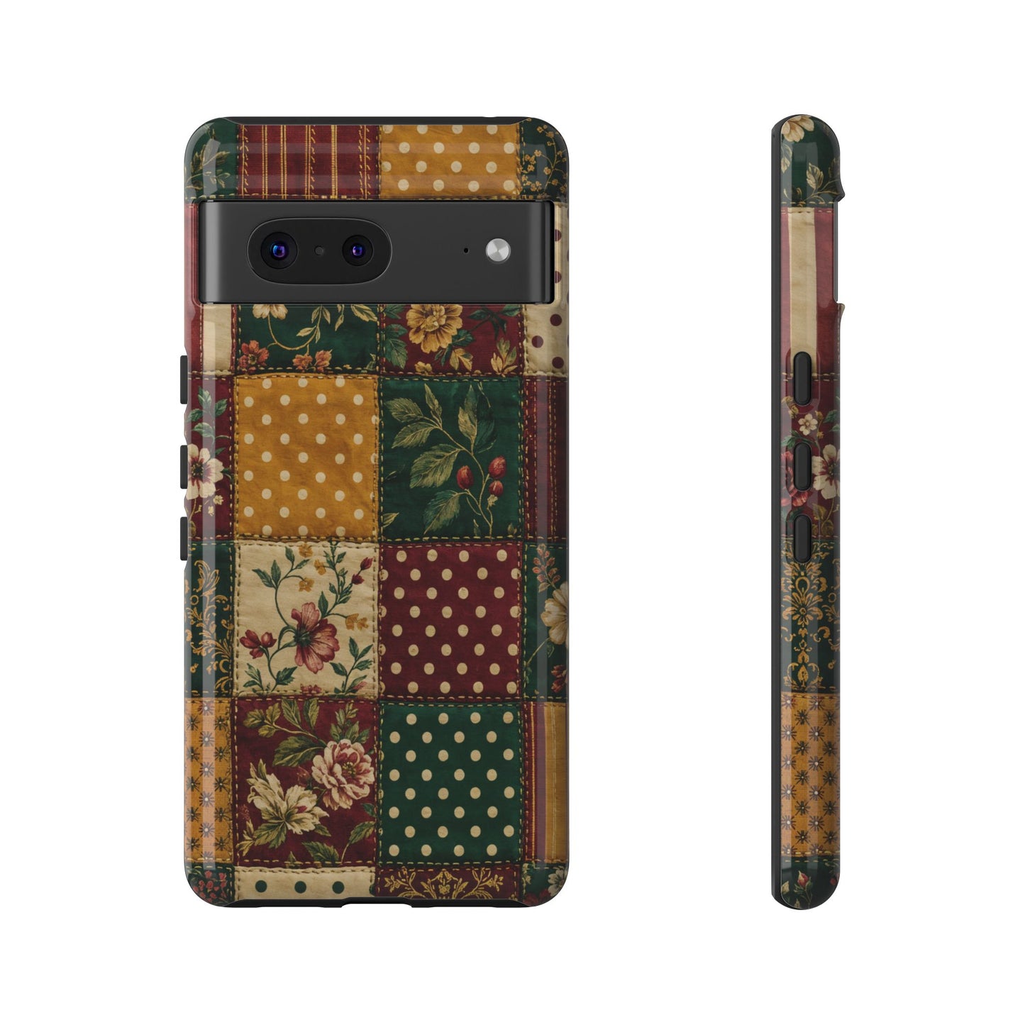 Jewel Tone Patchwork Tough Case