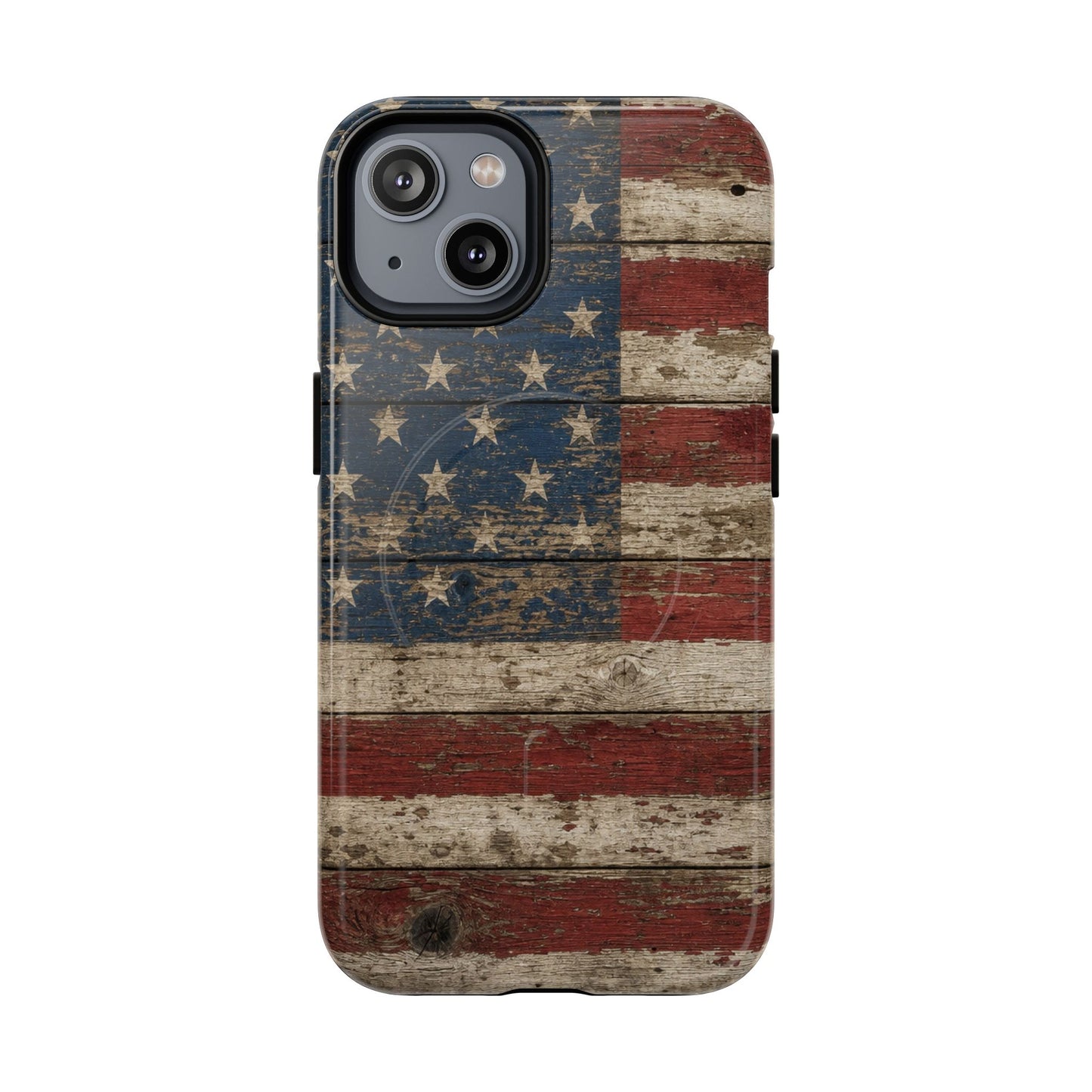 Barnwood Flag Magnetic Case