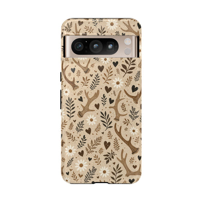 Antler Daisies Tough Case