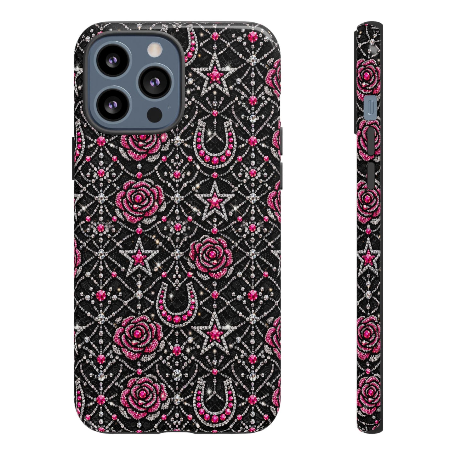 Rhinestone Rose Tough Case