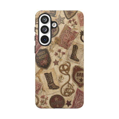 Cowgirl Collage Tough Case