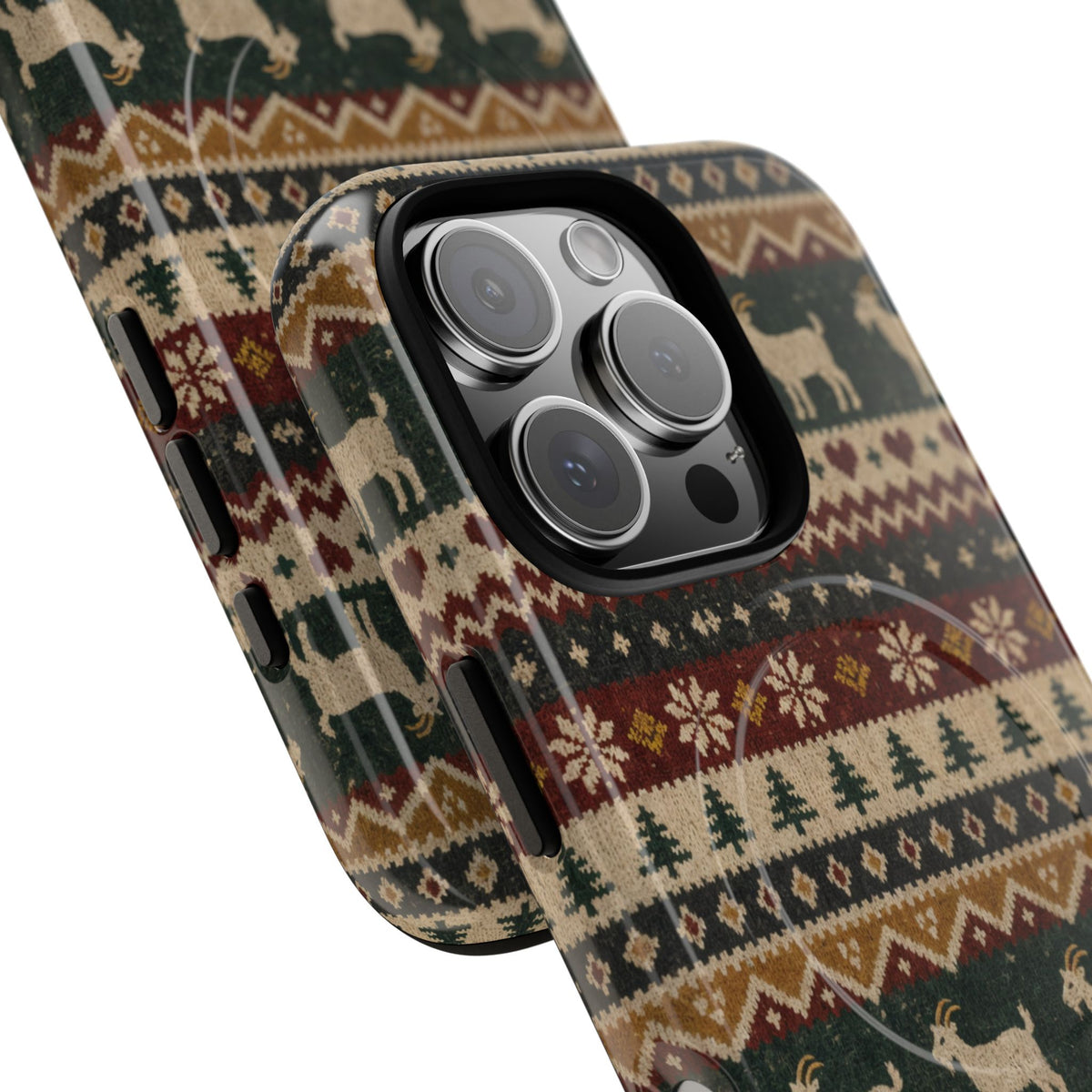 Fair Isle Goats Magnetic Case