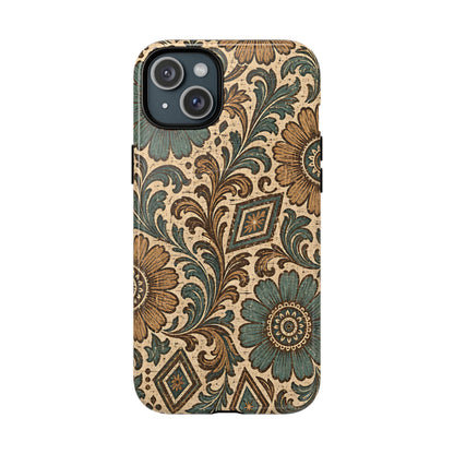 Vintage Floral Magnetic Case