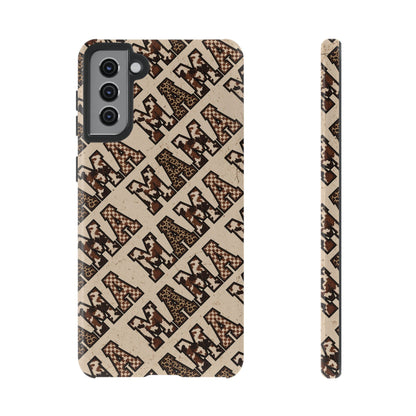 Grunge Cowhide Mama Tough Case