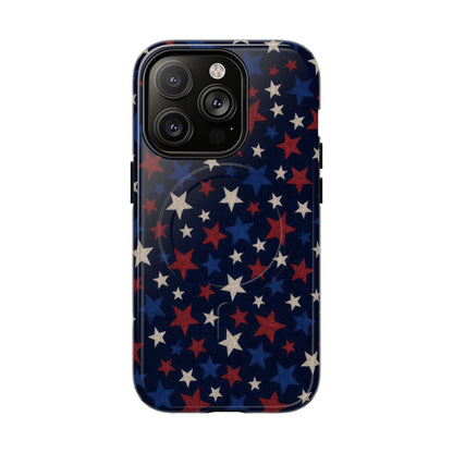 Patriotic Stars Magnetic Case