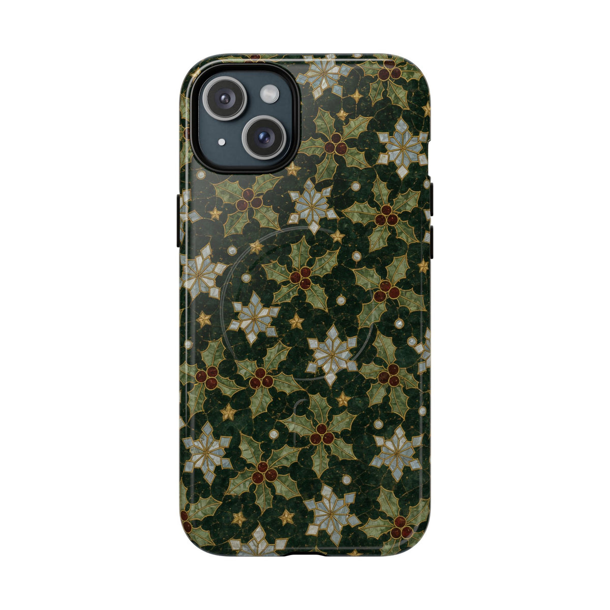 Mosaic Snowflakes Magnetic Case