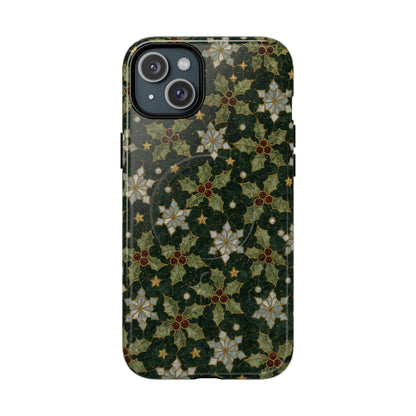 Mosaic Snowflakes Magnetic Case