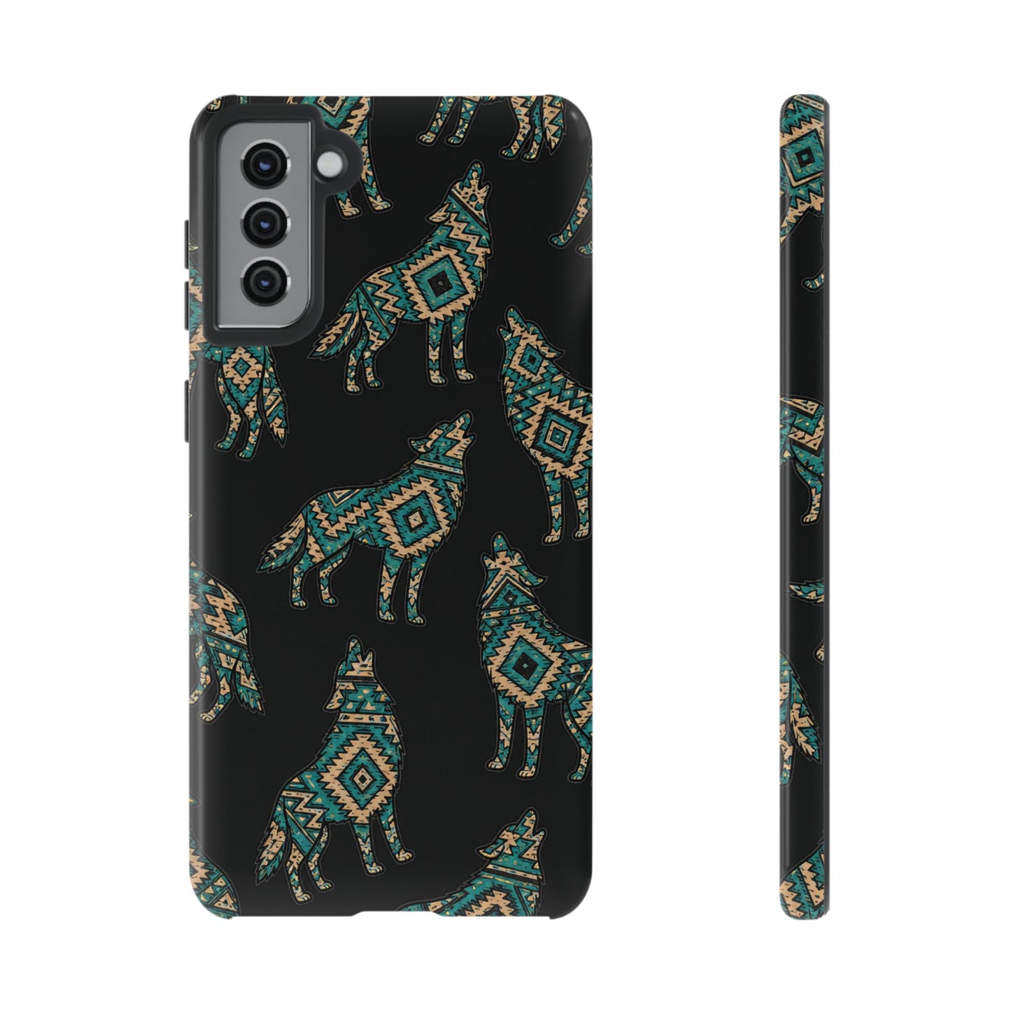 Turquoise Wolf Tough Case