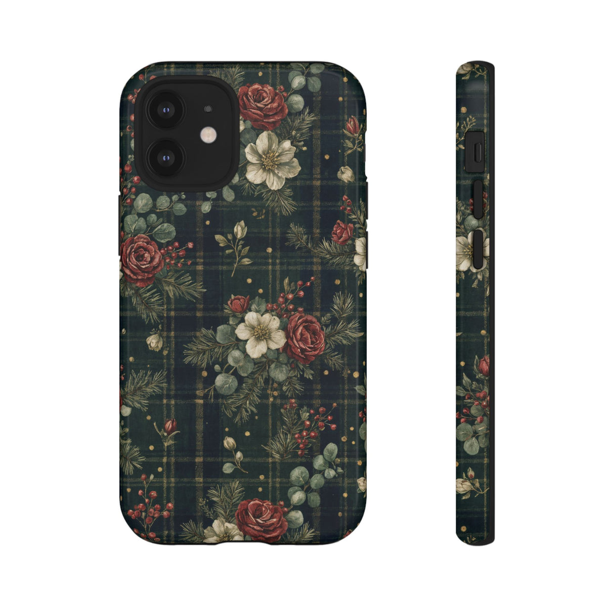 Tartan Roses Tough Case