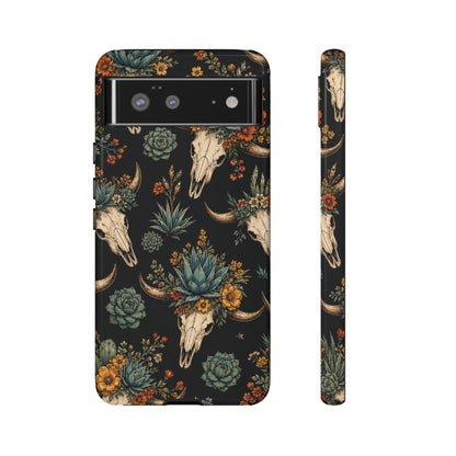Desert Bloom Skull Tough Case