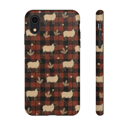 Plaid Sheep Tough Case