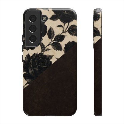 Rose Leather Tough Case