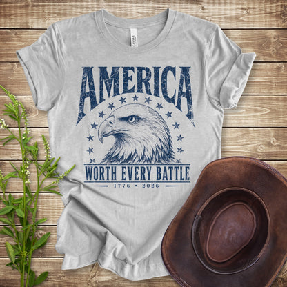 Worth Every Battle - Athletic Heather