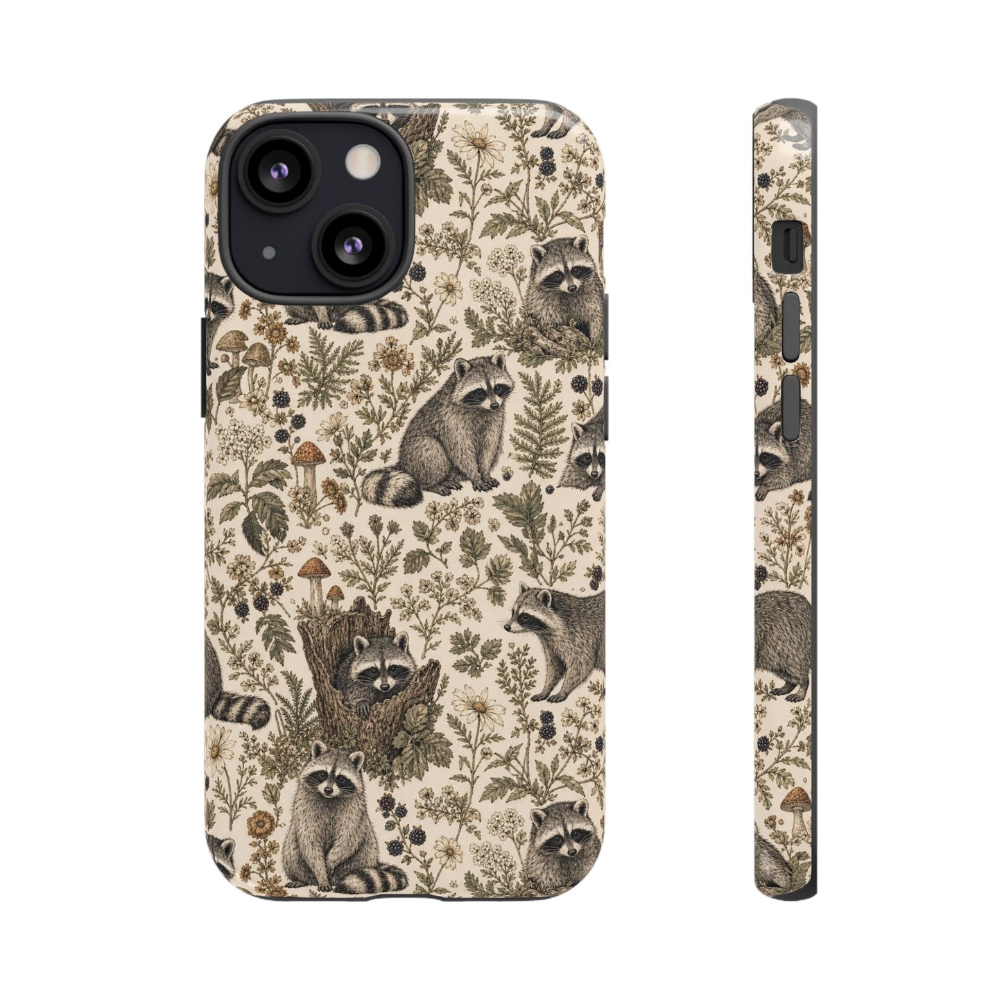 Cottage Core Raccoon Tough Case