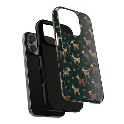 Yuletide Goats Magnetic Case