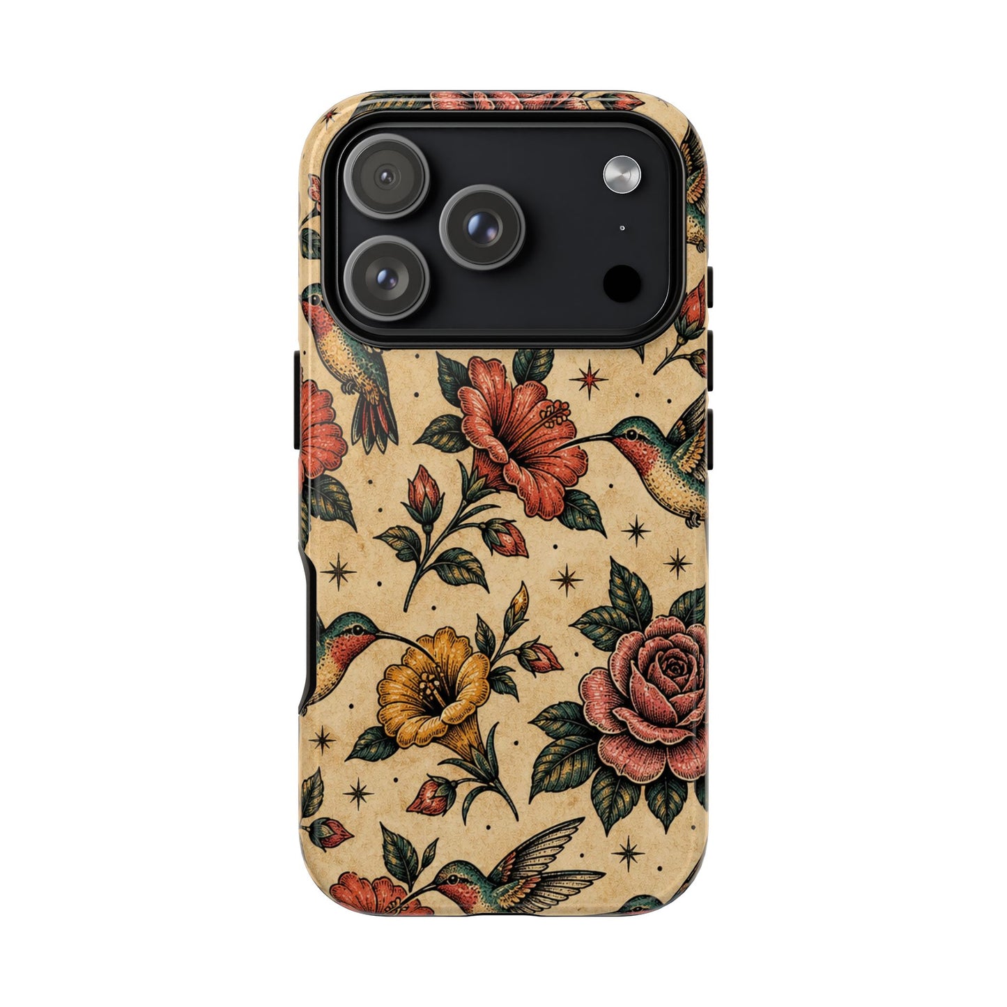 Hummingbird Rose Tough Case
