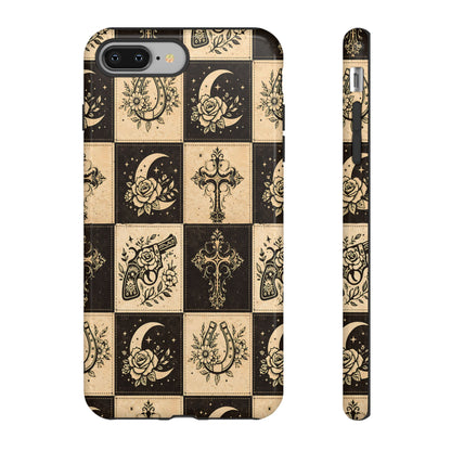 Western Patchwork Icons Tough Case