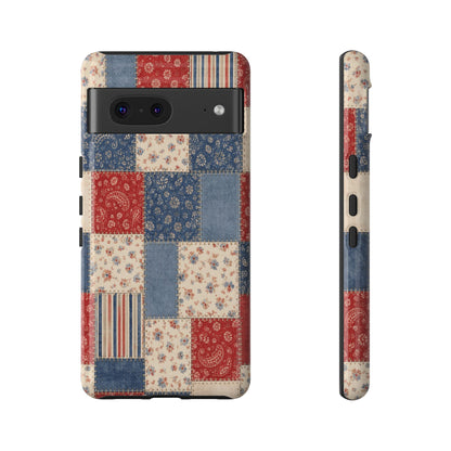 Patriotic Patchwork Tough Case