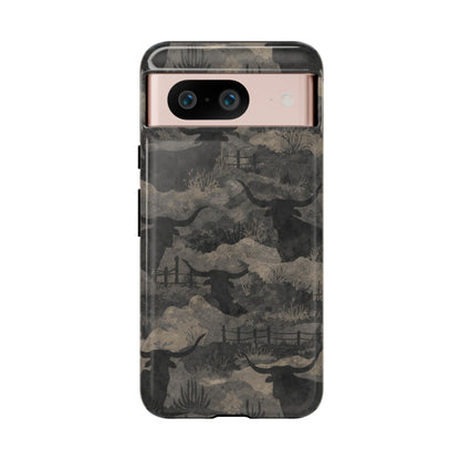 Camo Longhorns Tough Case