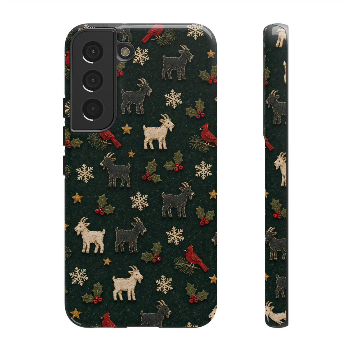 Felt Goats Cardinals Tough Case