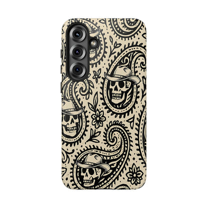 Cowboy Skull Paisley Tough Case