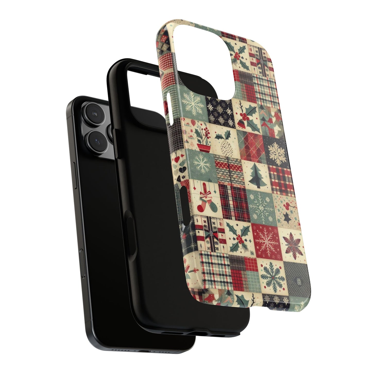Christmas Quilt Tough Phone Case