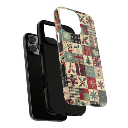 Christmas Quilt Tough Phone Case