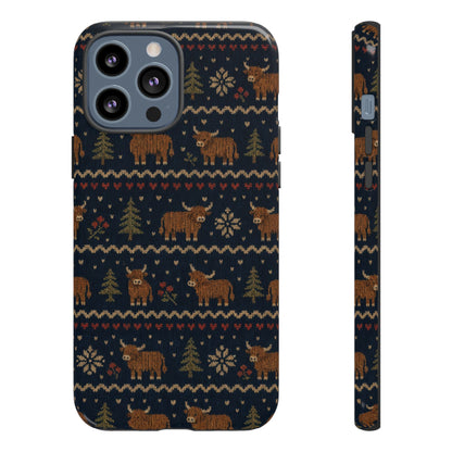 Highland Cow Sweater Tough Case