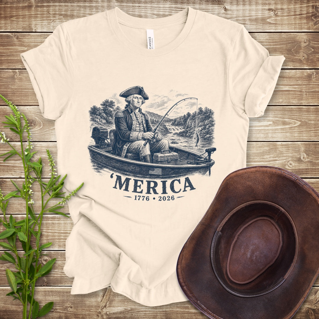 Merica Fishin - Natural