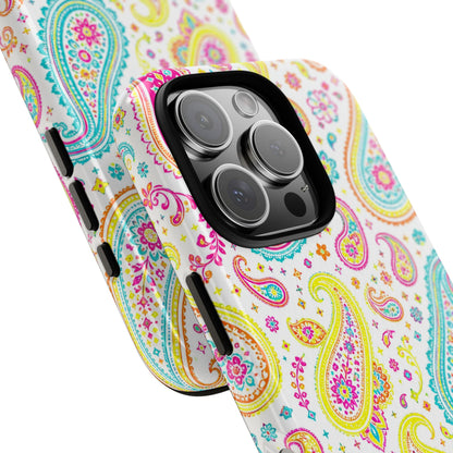 Neon Paisley Tough Case