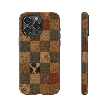 Rustic Patchwork Tough Case