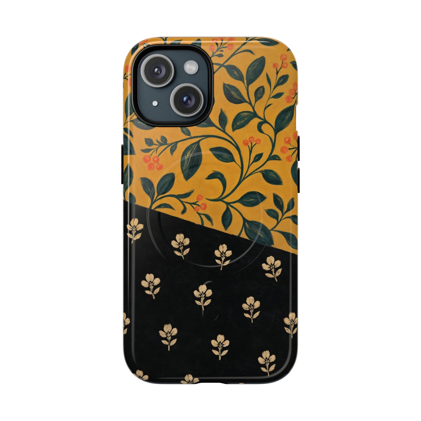 Mustard Folk Vine Magnetic Case