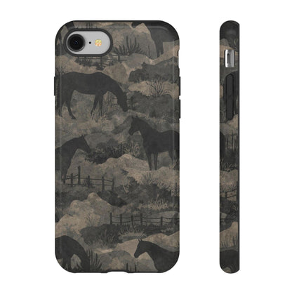 Camo Horses Tough Case