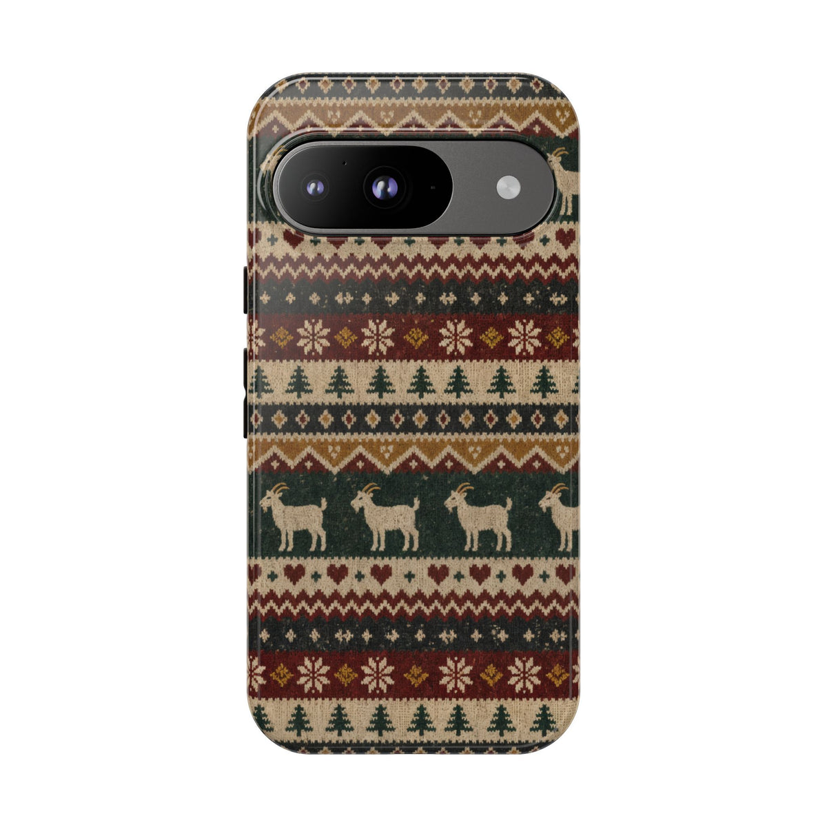 Fair Isle Goats Tough Case