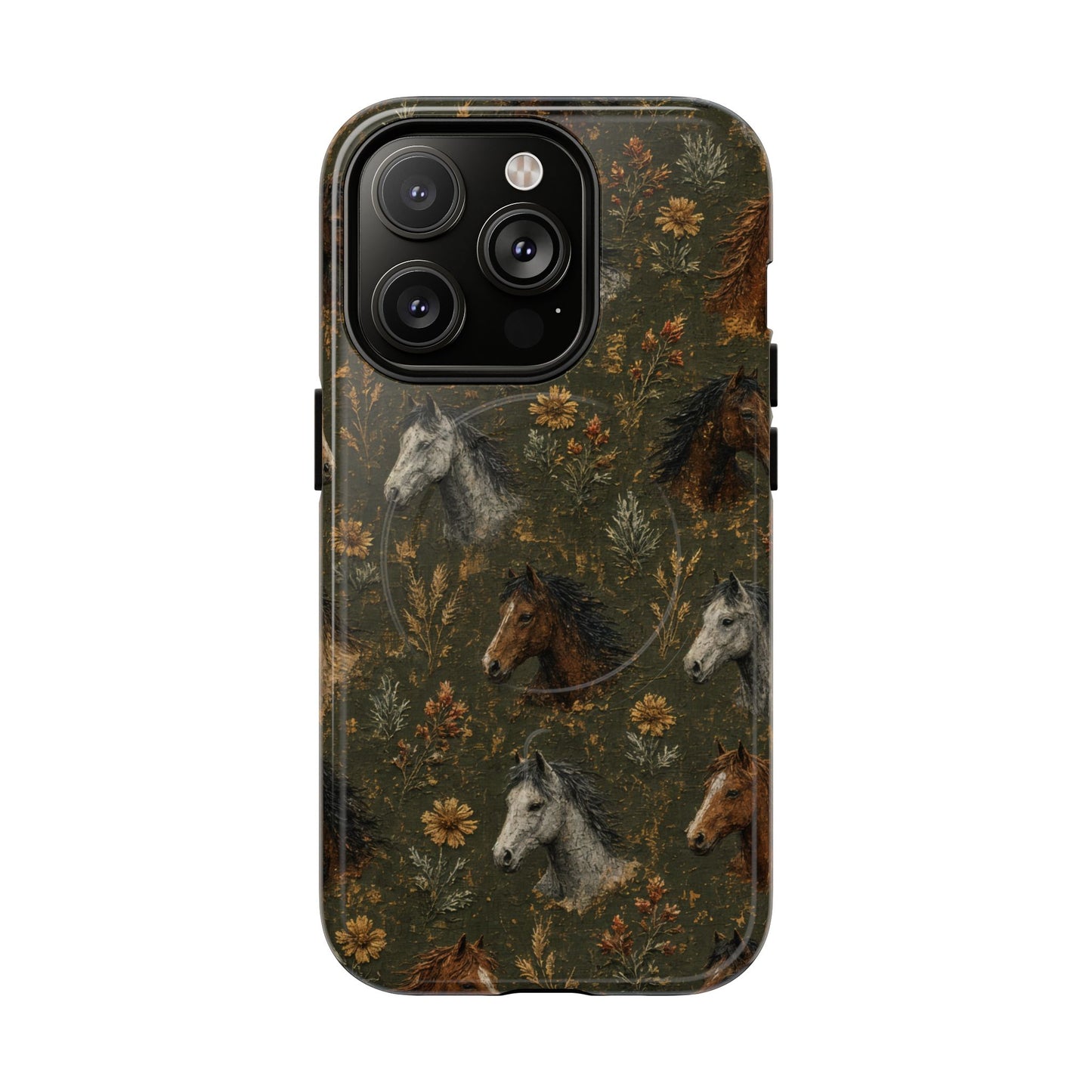 Autumn Horses Magnetic Case